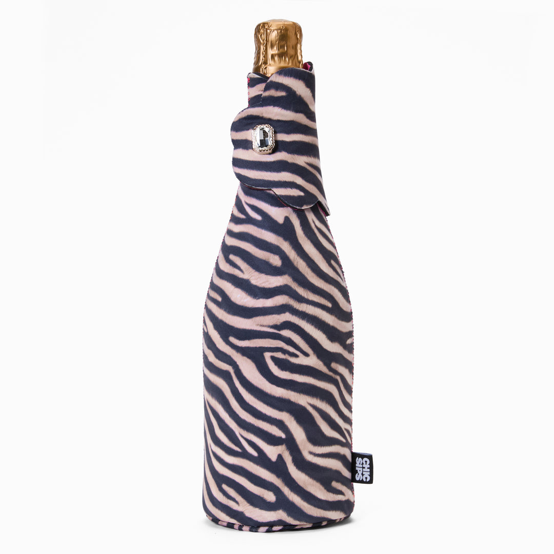 The Nightcap | 3-Piece Wine Bottle Cooler & Coaster Set