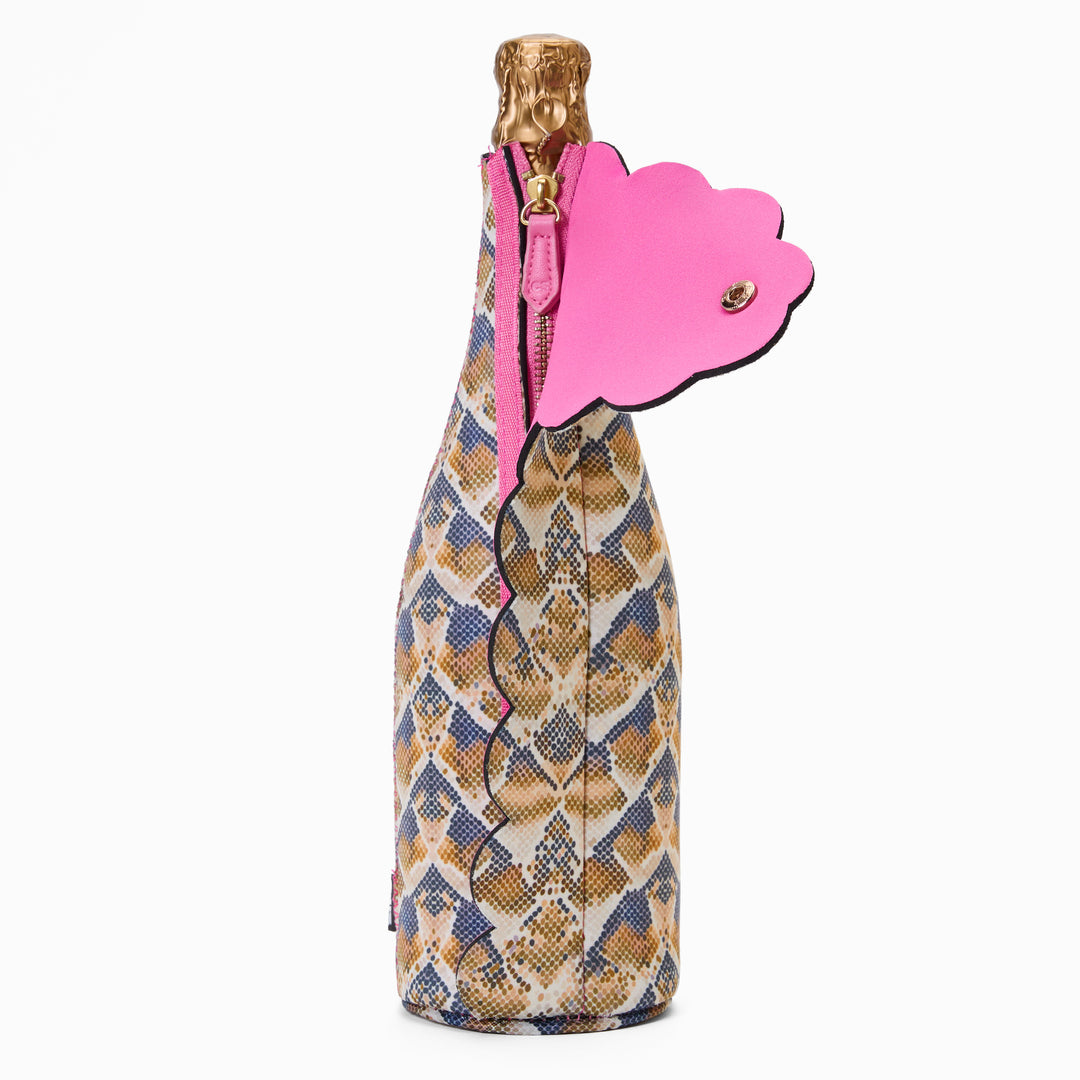 The Nightcap | 3-Piece Wine Bottle Cooler & Coaster Set