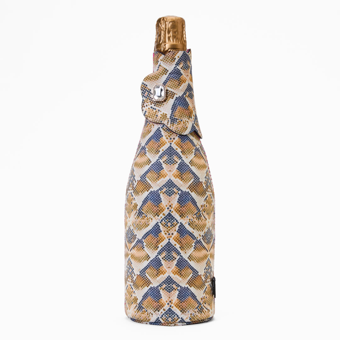 The Nightcap | 3-Piece Wine Bottle Cooler & Coaster Set