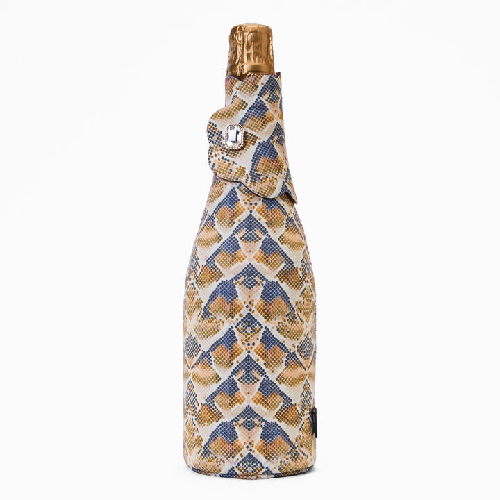 The Nightcap | 3-Piece Wine Bottle Cooler & Coaster Set