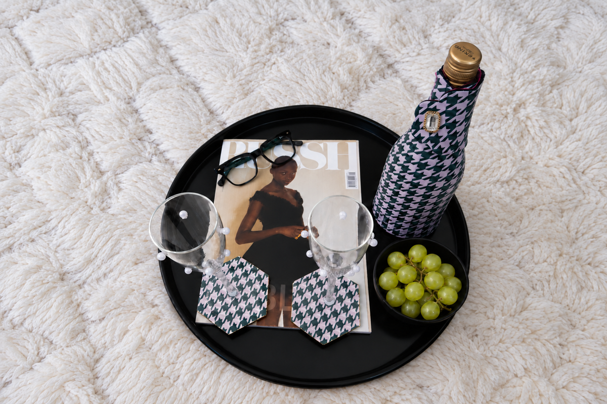 The Apéritif set styled for drinks
