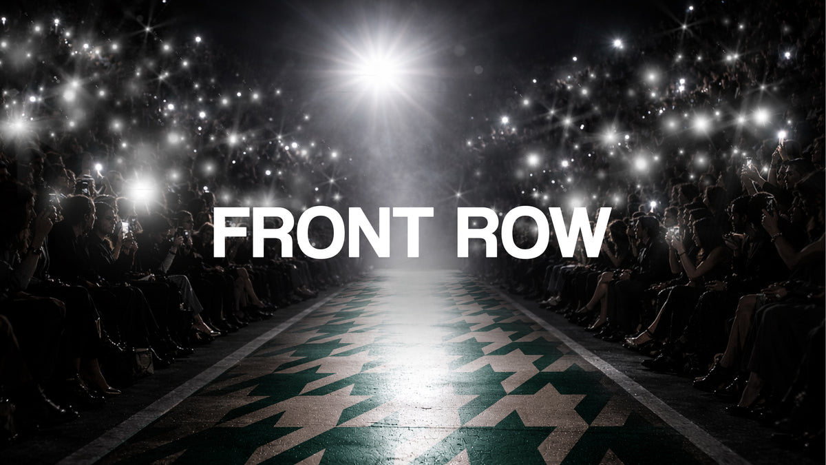 Frrontrow Front Row | Polka Dot, Stripe & Houndstooth | Chic Sips