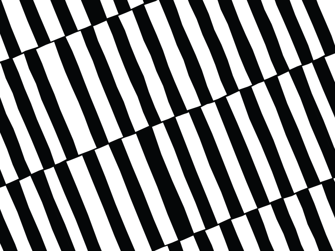Chic Sips Runway diagonal stripe print pattern in black and white