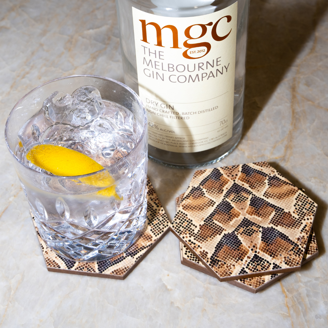 Style Tiles™ Coasters (Set of 2) | Serpent Rise